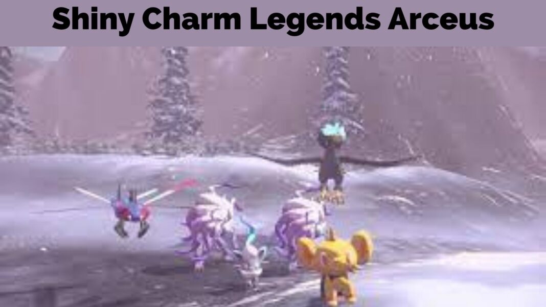 Shiny Charm Legends Arceus