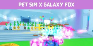 Pet Sim X Galaxy Fox