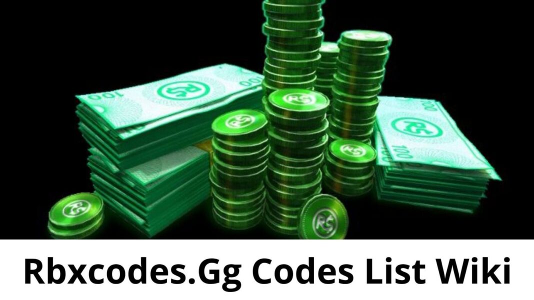 Rbxcodes.Gg Codes List Wiki