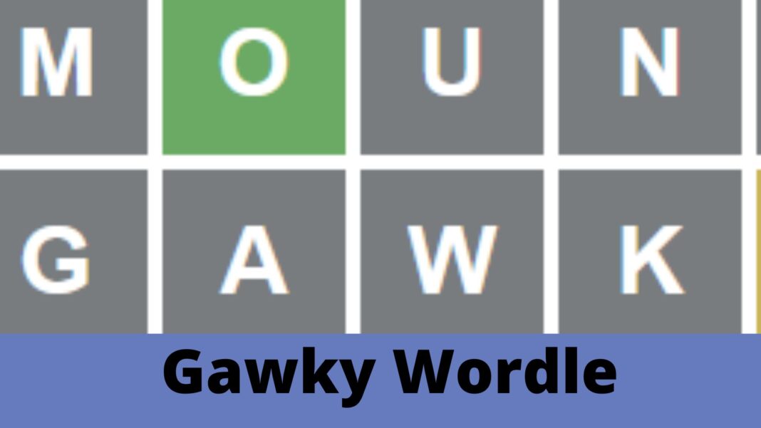 Gawky Wordle