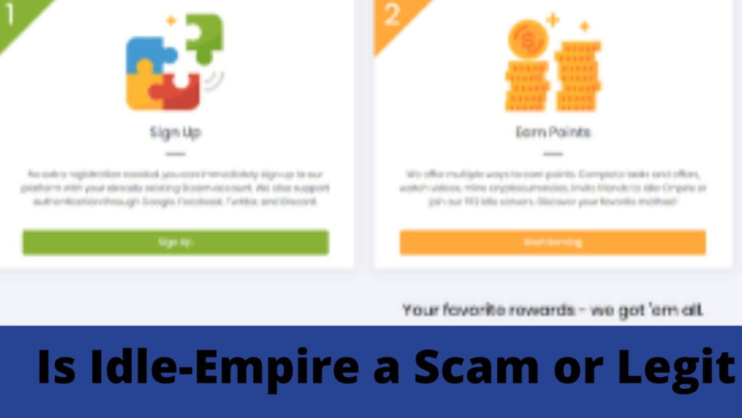 Is Idle-Empire a Scam or Legit