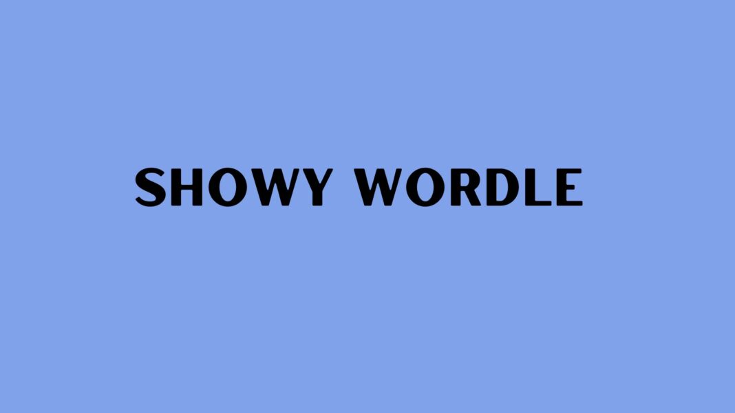 Showy Wordle