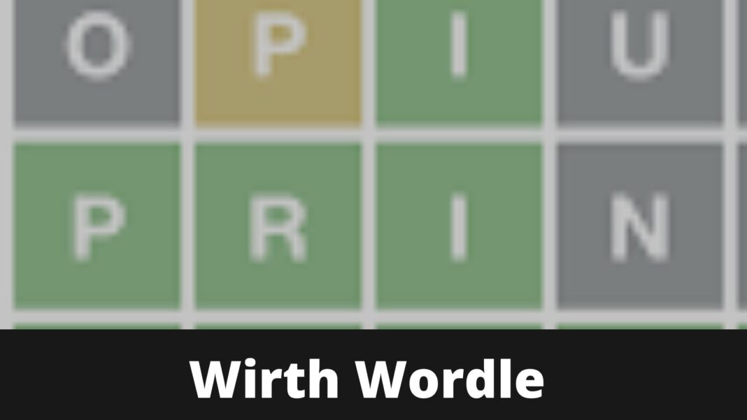 Wirth Wordle