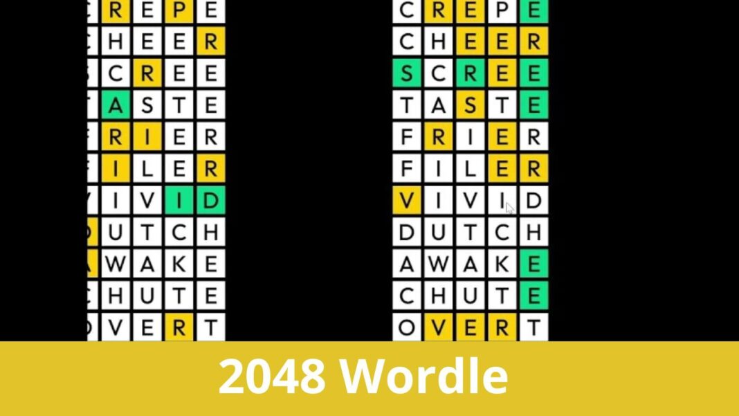 2048 Wordle