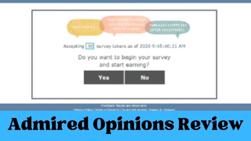 Admired Opinions Review