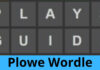 Plowe Wordle