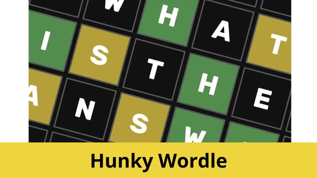 Hunky Wordle