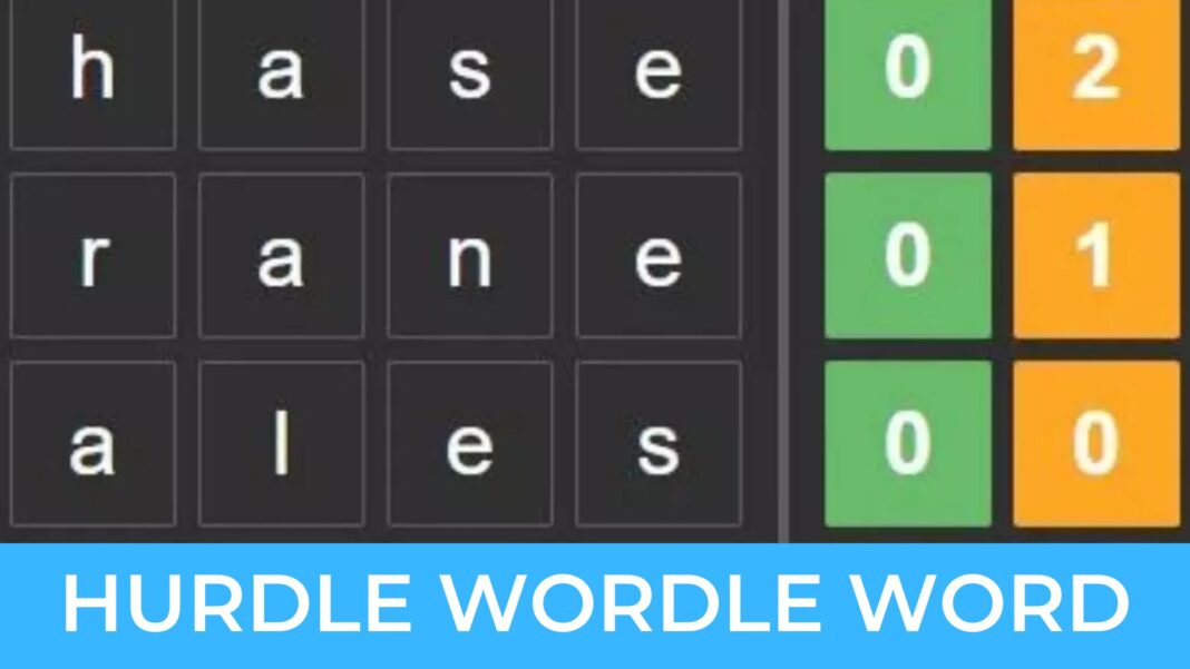 Hurdle Wordle Word
