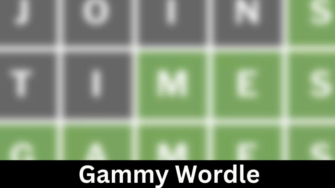 Gammy Wordle