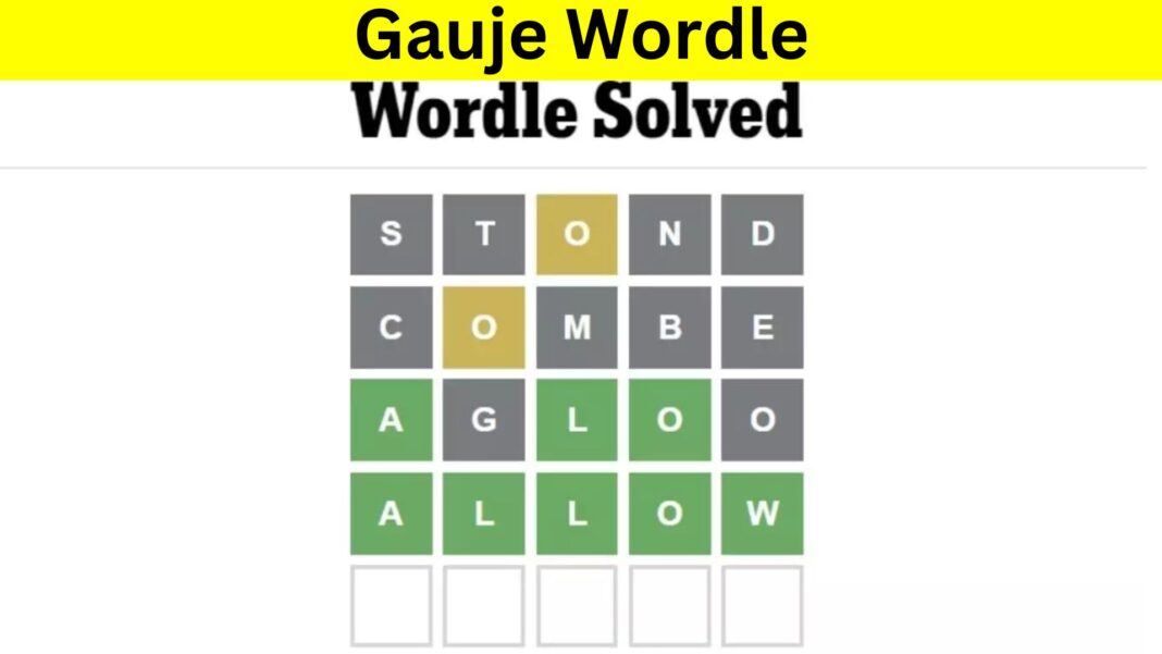 Gauje Wordle