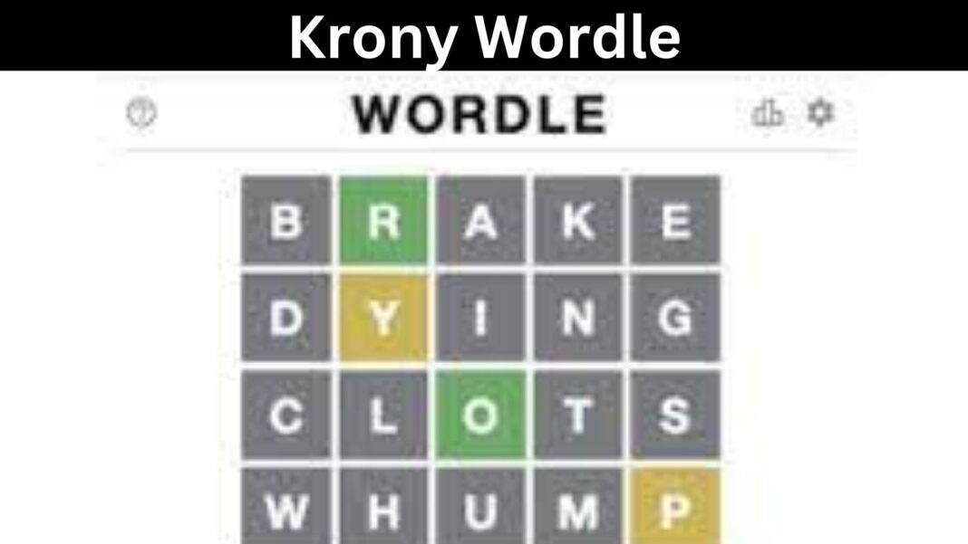 Krony Wordle