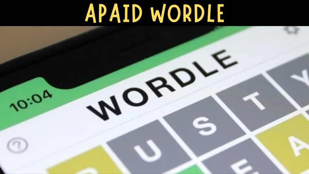 Apaid Wordle