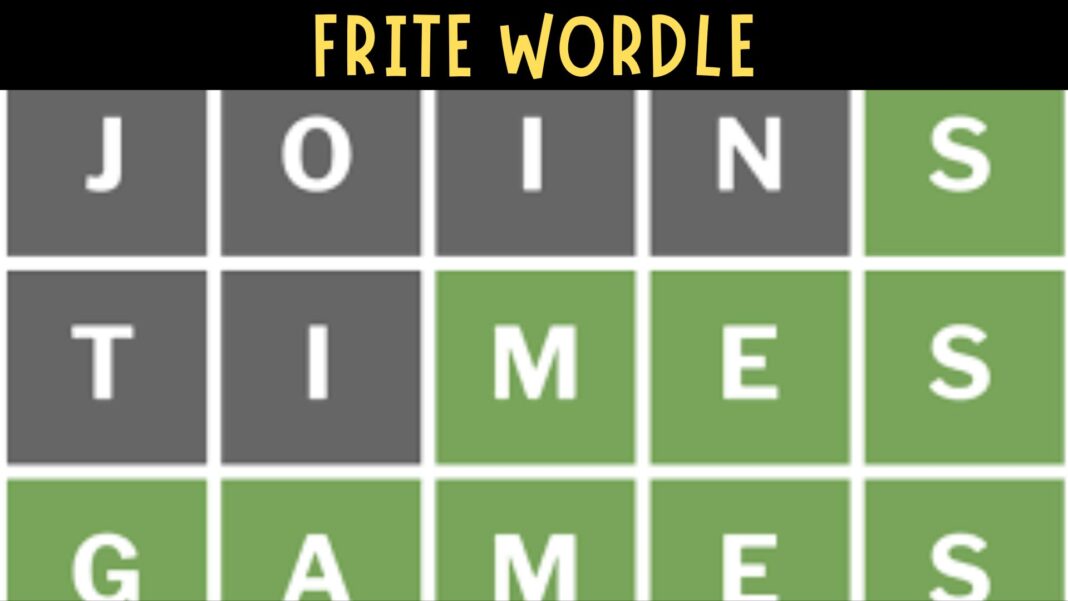 Frite Wordle